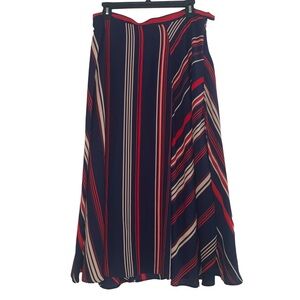 Gorgeous H&M Striped Maxi Skirt Size 10